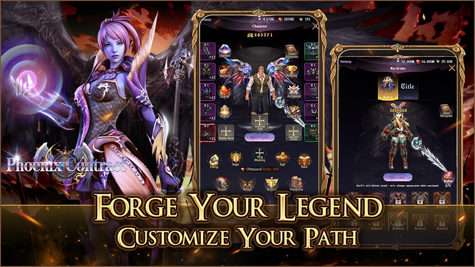 Forge Your Legend Customize Your Path