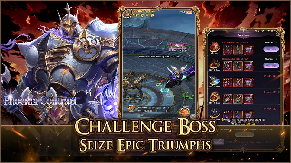 Challenge Boss Seize Epic Triumphs