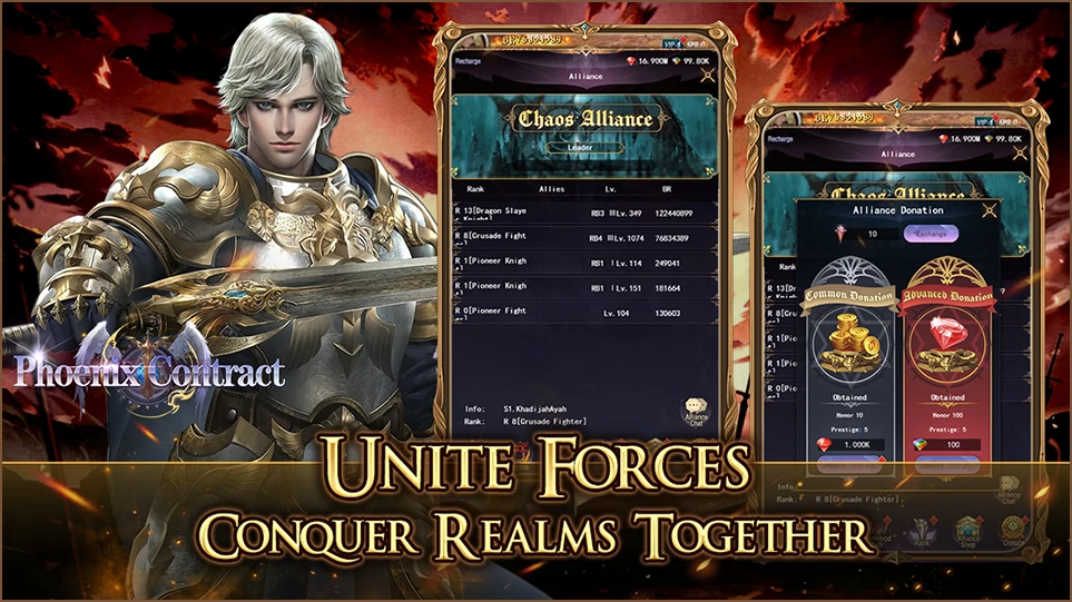 Unite Forces Conquer Realms Together